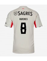 Benfica Fredrik Aursnes #8 Venkovní Dres 2025-26 Krátký Rukáv